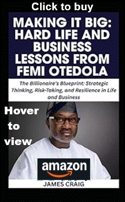 Making It Big: Hard Life and Business Lessons from Femi Otedola: The Billionaire’s Blueprint