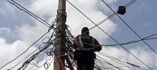 Electricity Distribution Maintenance Man