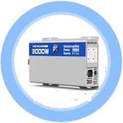 ASMONTRIC 3000W Sump Pump Battery Backup System | Heavy-Duty Power