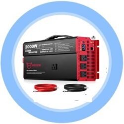 EVIL ENERGY 2000W Pure Sine Wave Inverter (12V to 120V)