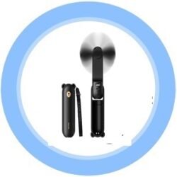JISULIFE 3-in-1 Portable Handheld Fan & Power Bank